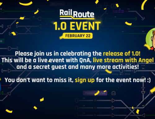 Rail Route 1.0 Celebration stream with secret guest!