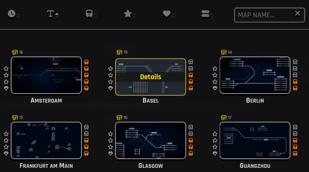 Railroad Streamlined Main Menu preview