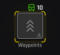 A waypoint on the Rail Route board